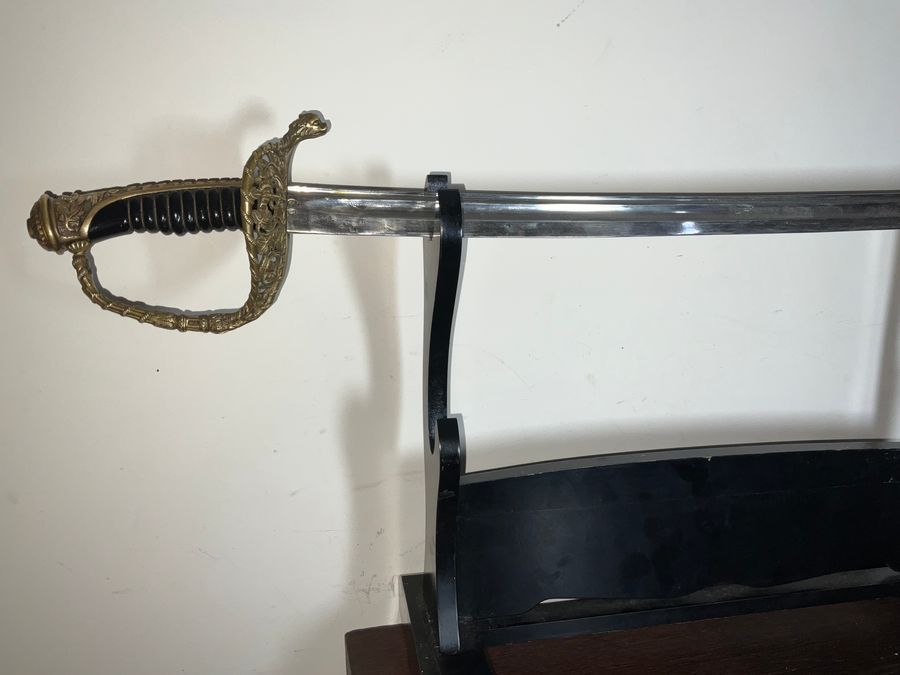 Antique  Victorian French M 1854 Naval Officer's Sword