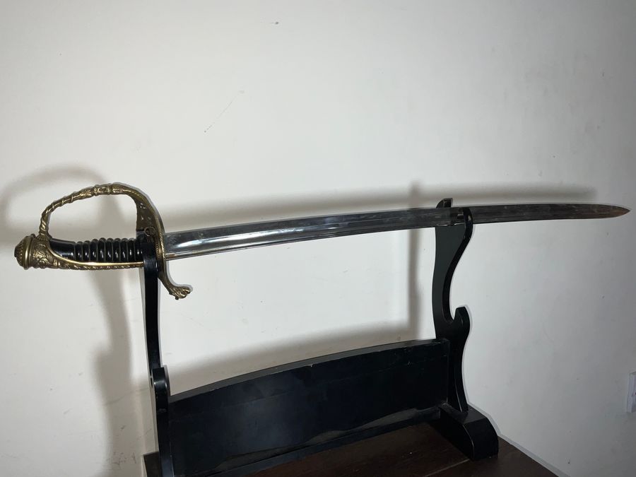 Antique  Victorian French M 1854 Naval Officer's Sword