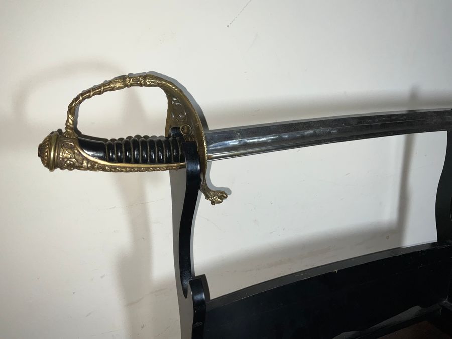 Antique  Victorian French M 1854 Naval Officer's Sword