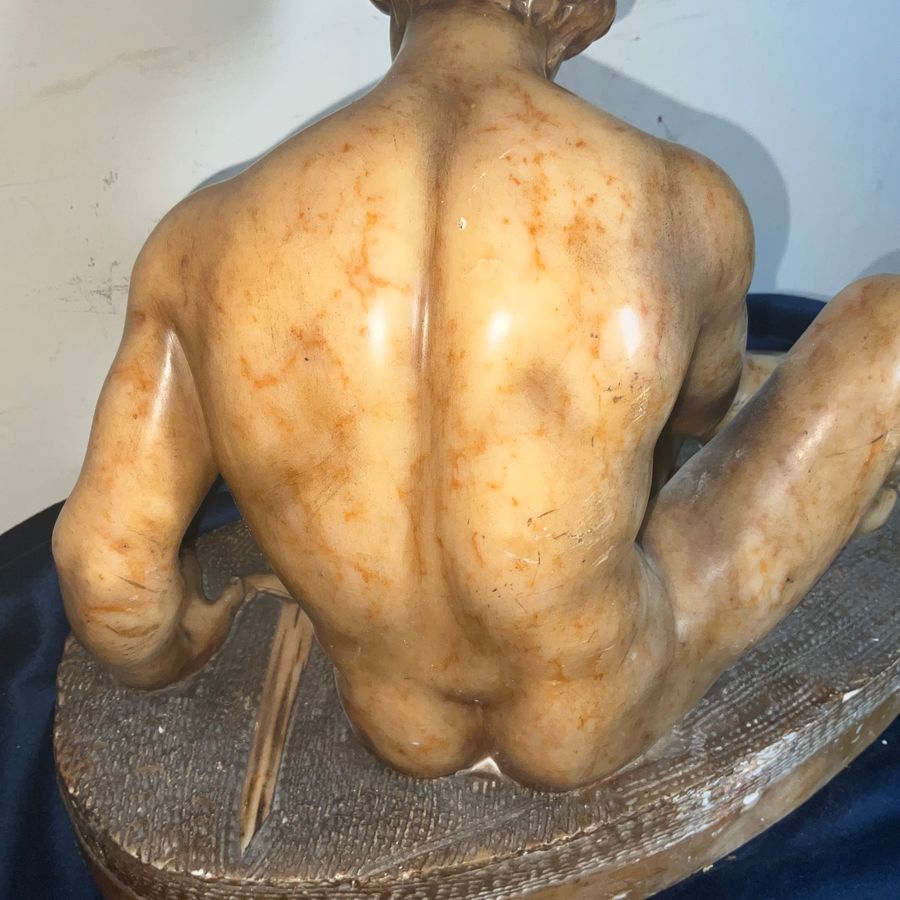 Antique GRAND TOUR MARBLE FIGURE CIRCA 1750