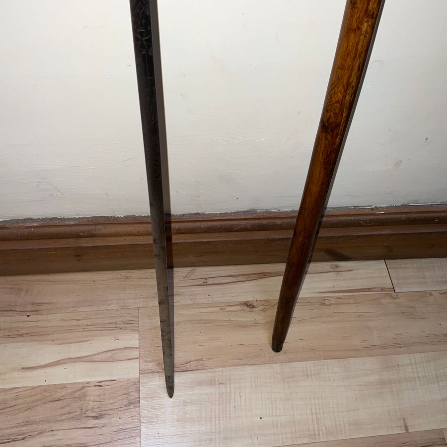 Antique MASONIC WALKING STICK SWORD STICK.