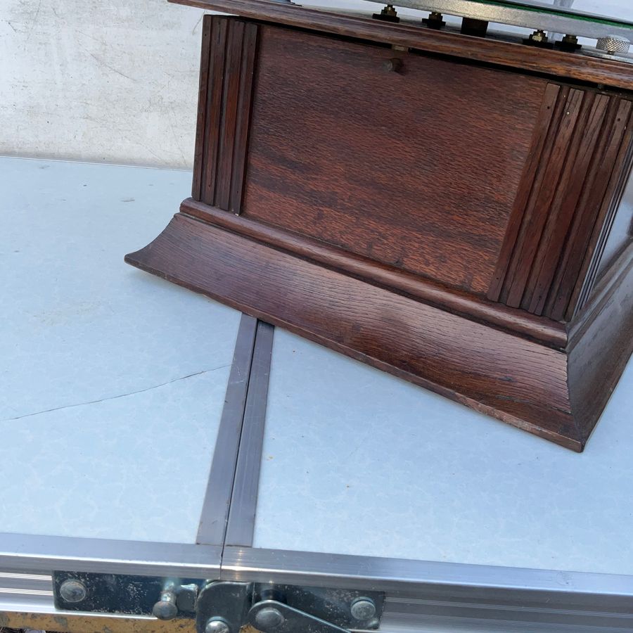 Antique Gramophone with Horn Oak cased Circa 1920’s