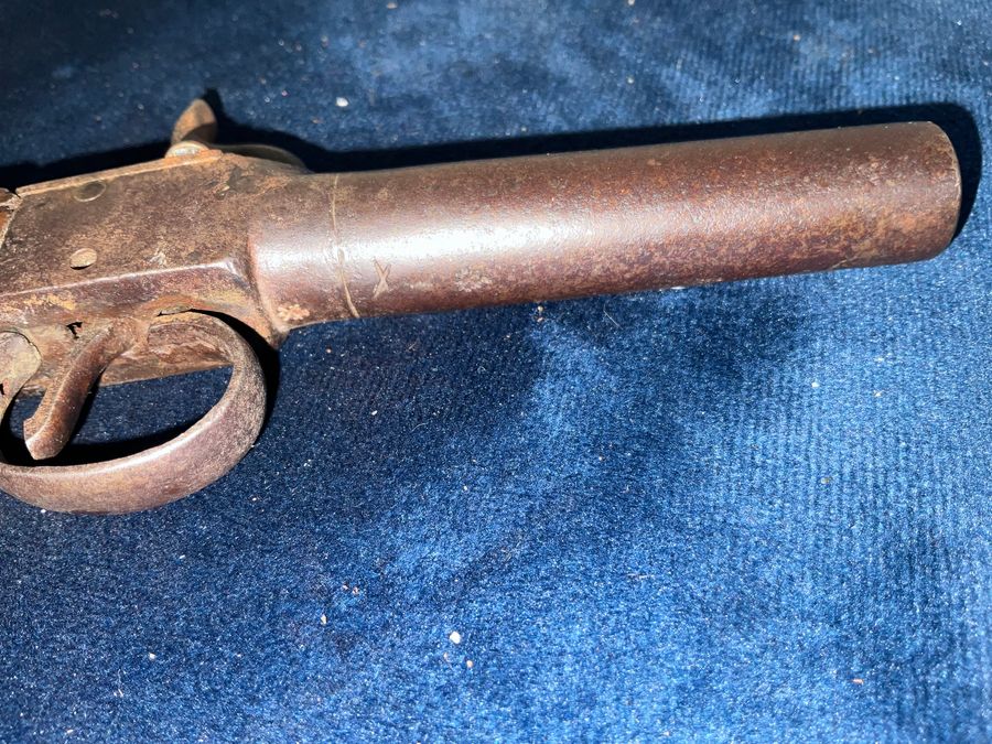 Antique PISTOL PERCUSSION POCKET TYPE.