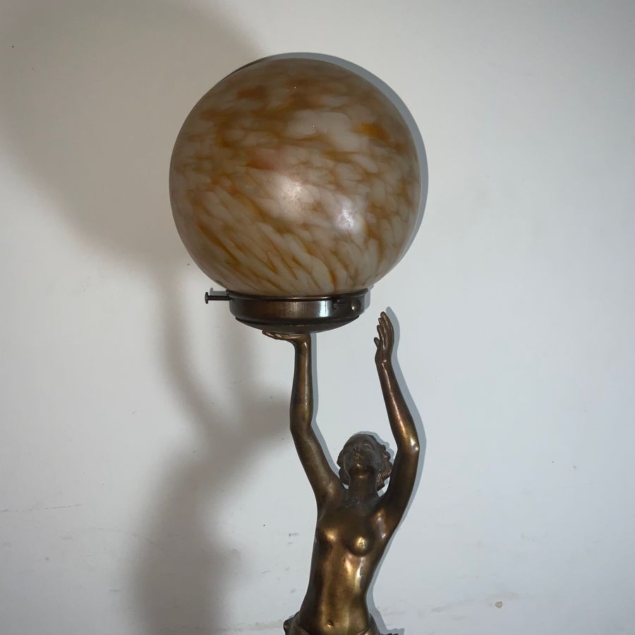 Antique ART DECO LADY 