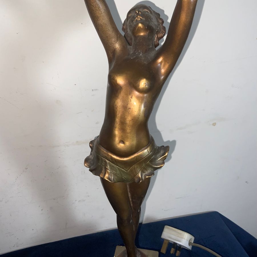 Antique ART DECO LADY 