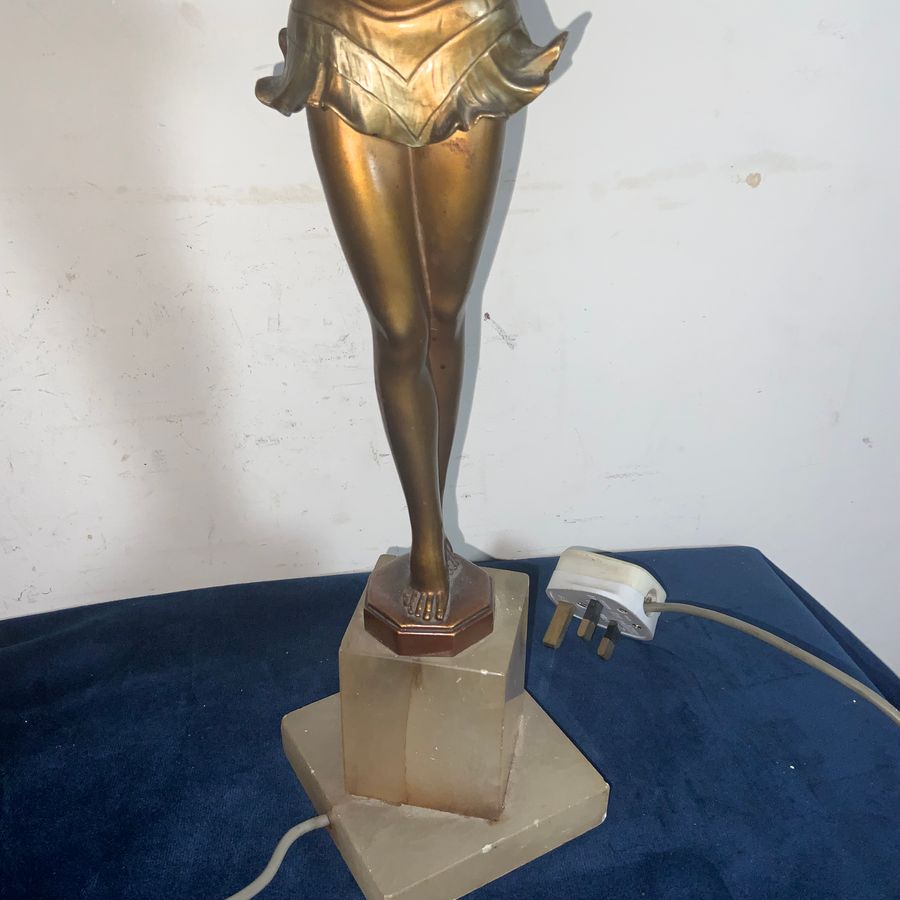 Antique ART DECO LADY 