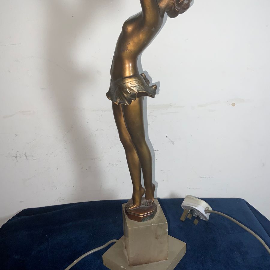 Antique ART DECO LADY 