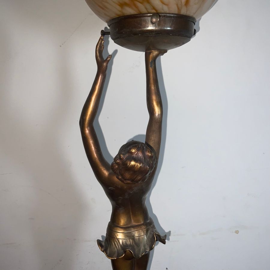 Antique ART DECO LADY 