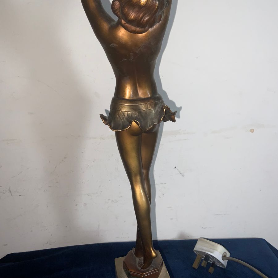 Antique ART DECO LADY 