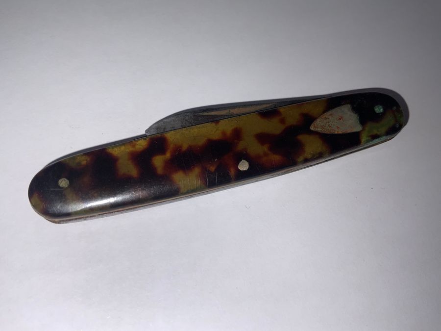 Antique Tortoise shell pocket knife