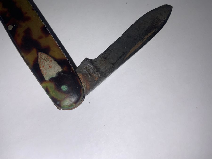 Antique Tortoise shell pocket knife