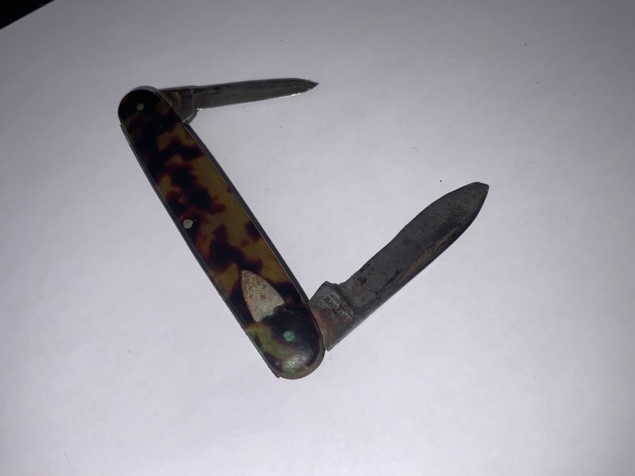 Antique Tortoise shell pocket knife