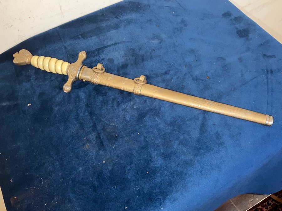 Antique GERMAN 2WW KRIEGSMARINE OFFICERS DRESS DAGGER