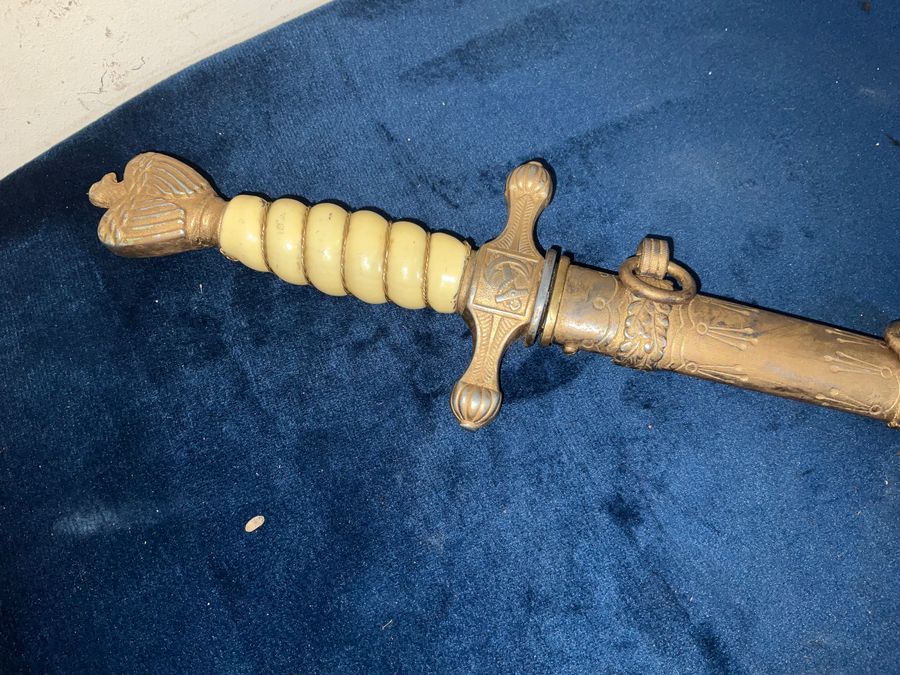 Antique GERMAN 2WW KRIEGSMARINE OFFICERS DRESS DAGGER