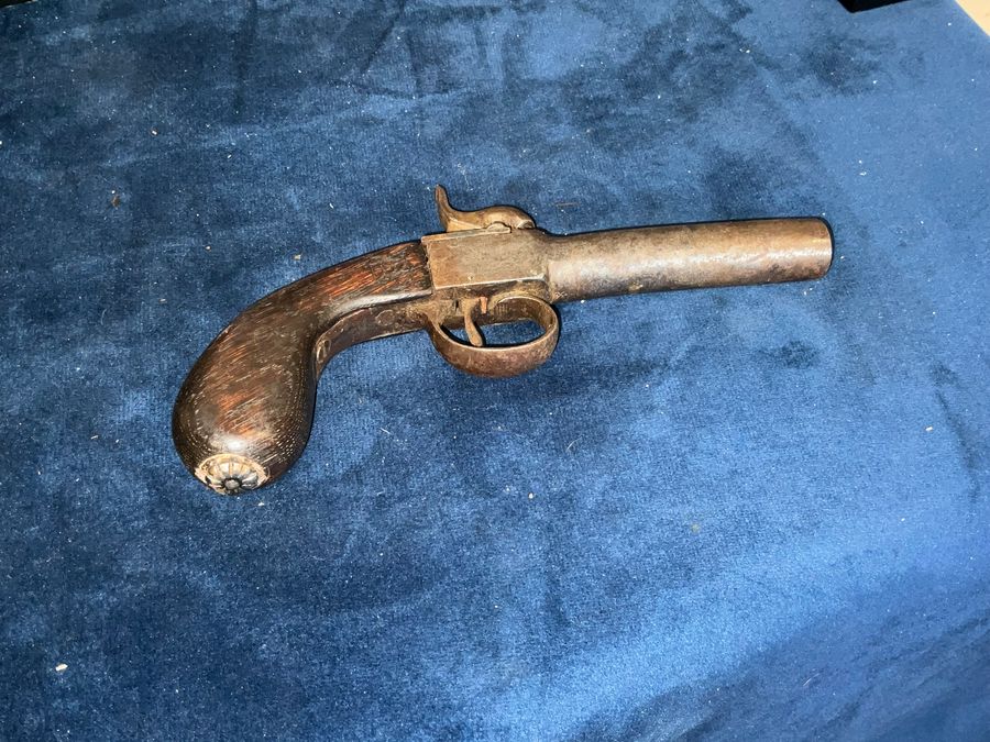 Antique PERCUSSION POCKET PISTOL 