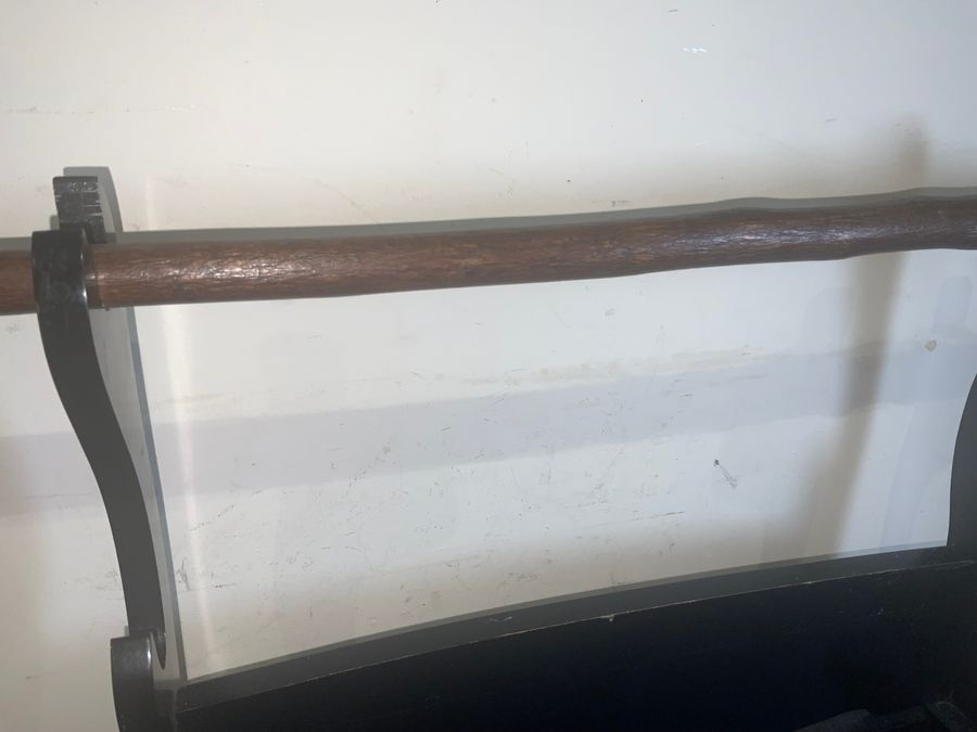 Antique ASH WALKING STICK SWORD STICK