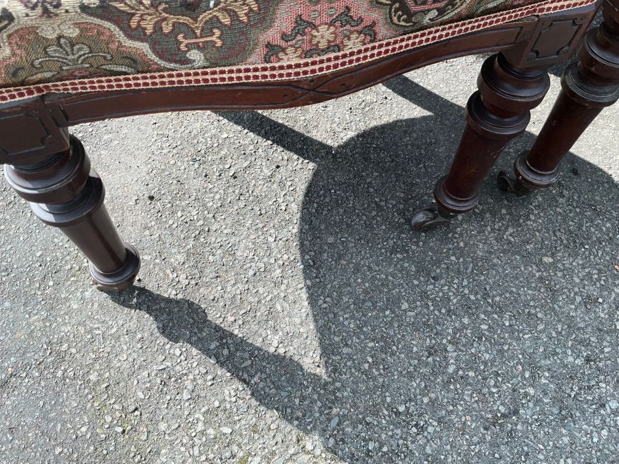 Antique Dining chairs, set of six Victorian mahogany chairs