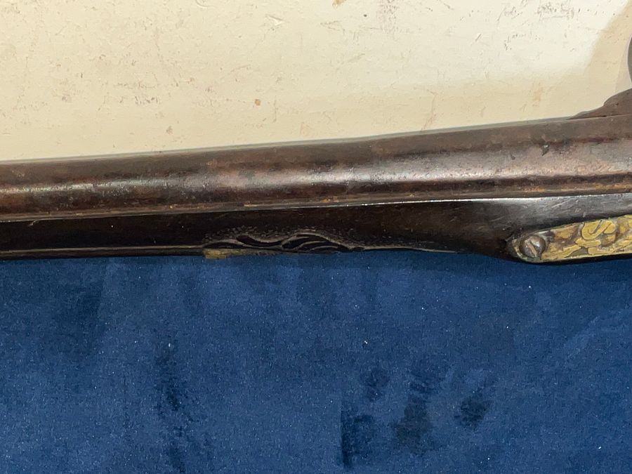 Antique FLINTLOCK PISTOL CONTINENTAL