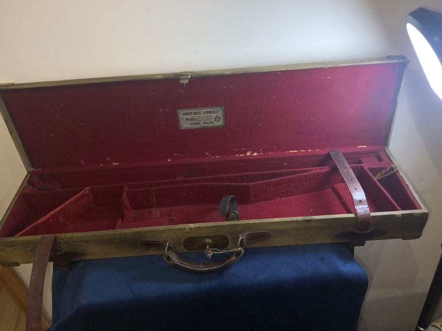 Antique HARDY GUN CASE