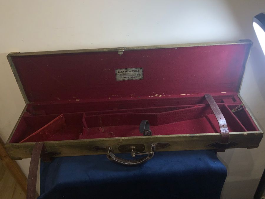 Antique HARDY GUN CASE