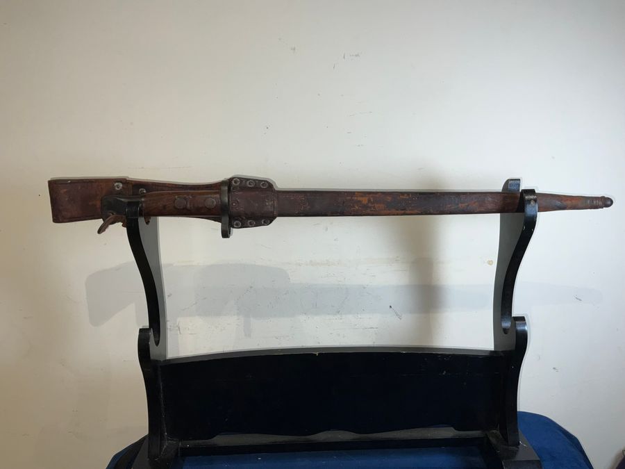 DUTCH BAYONET AND SCABBARD RARE