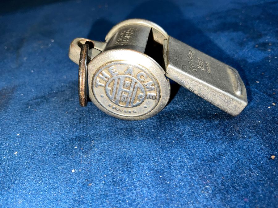 Antique ACME WHISTLE RARE EARLY MODEL.