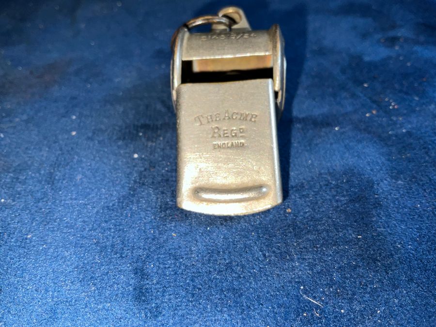 Antique ACME WHISTLE RARE EARLY MODEL.