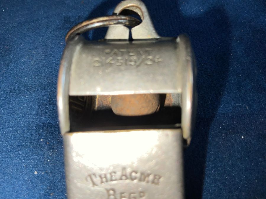 Antique ACME WHISTLE RARE EARLY MODEL.