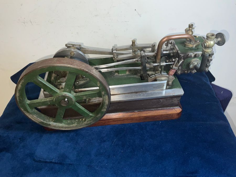 STATIC STEAM ENGINE SCRATCH BUILT CIRCA 1920’s