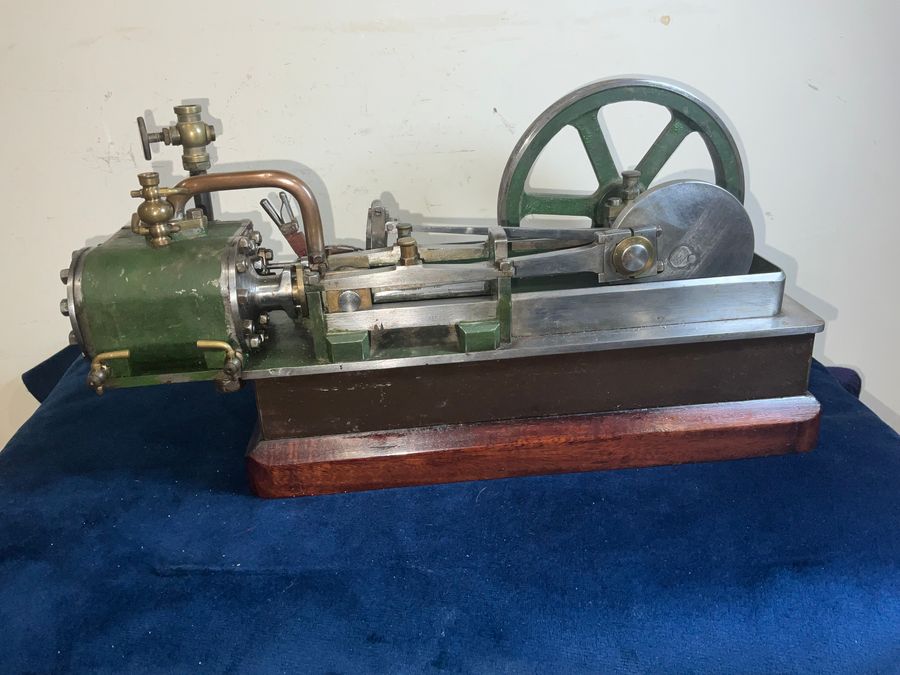 Antique STATIC STEAM ENGINE SCRATCH BUILT CIRCA 1920’s