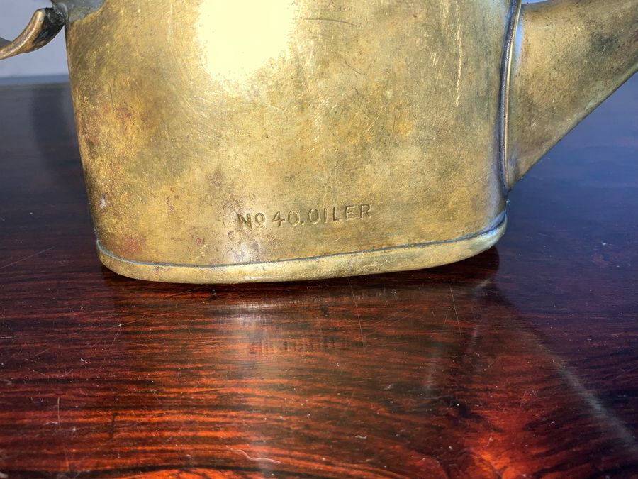 Antique JOSEPH LUCAS NUMBER 40 OIL CAN