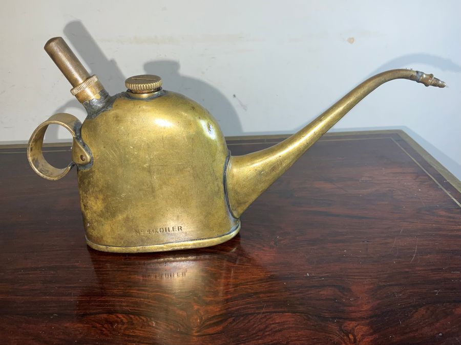 Antique JOSEPH LUCAS NUMBER 40 OIL CAN