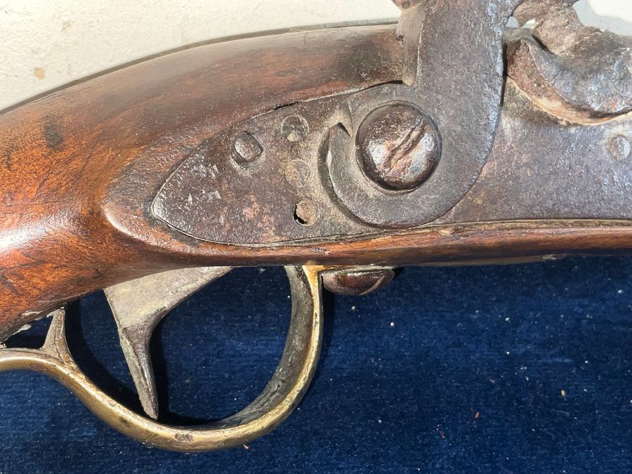 Antique  RARE PAIR OF NORWEGIAN PERCUSSION PISTOLS