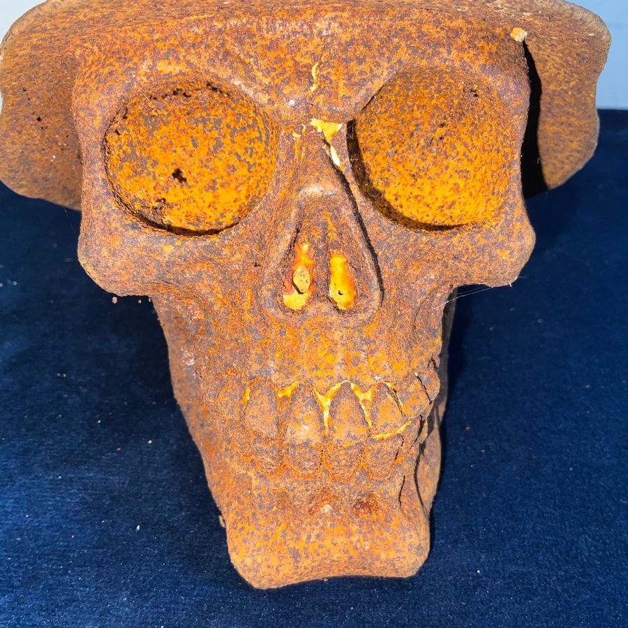 Antique 1WW GERMAN STORMTROOPERS IRON SKULL