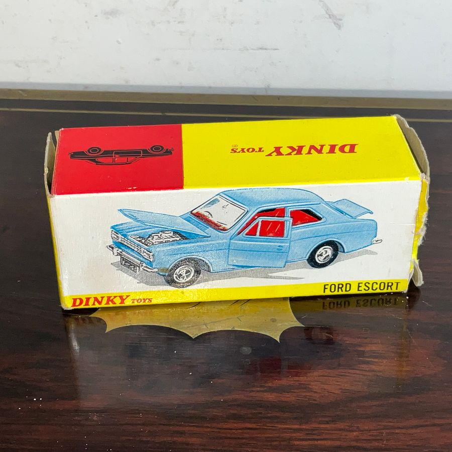 DINKY BOXED FORD ESCORT.