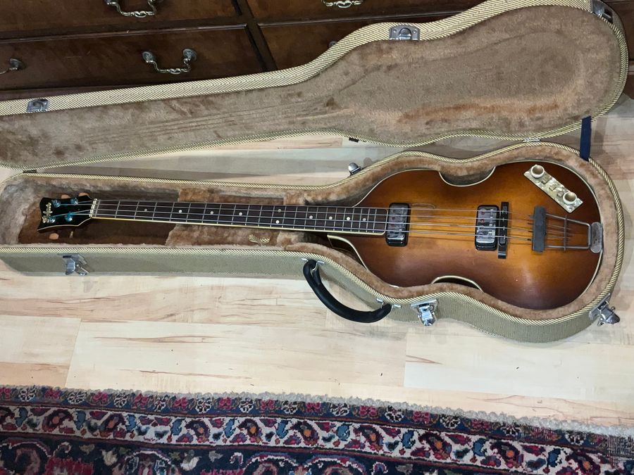 Original Hofner 1964 violin 500/1 bass guitar McCartney Beatles