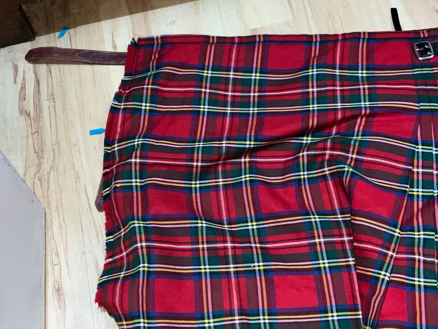 Antique SCOTTISH MANS KILT SPORON & BELT