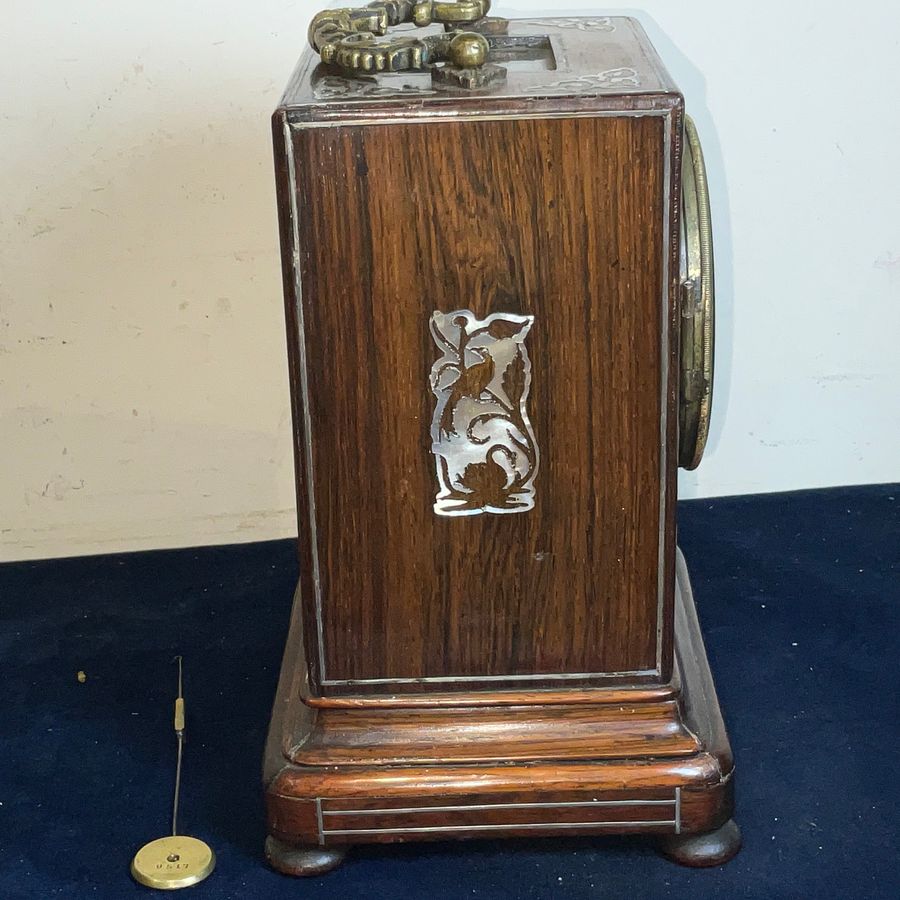 Antique GENTLEMAN'S LIBARY CLOCK