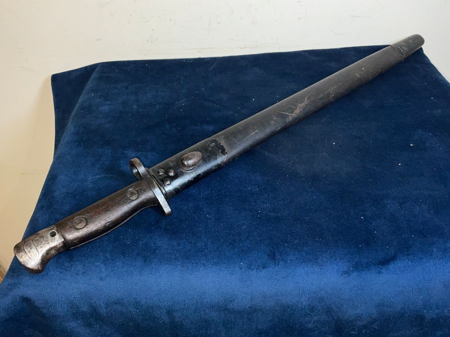 BAYONET & SCABBARD 3rd BATTALION MONMOUTHSHIRE RIFLES