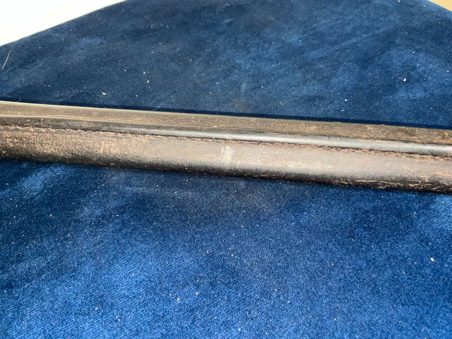 Antique BAYONET & SCABBARD 3rd BATTALION MONMOUTHSHIRE RIFLES