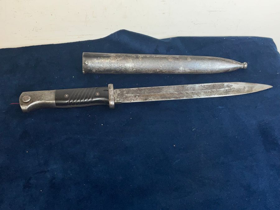 Antique K98 BAYONET & SCABBARD 2WW