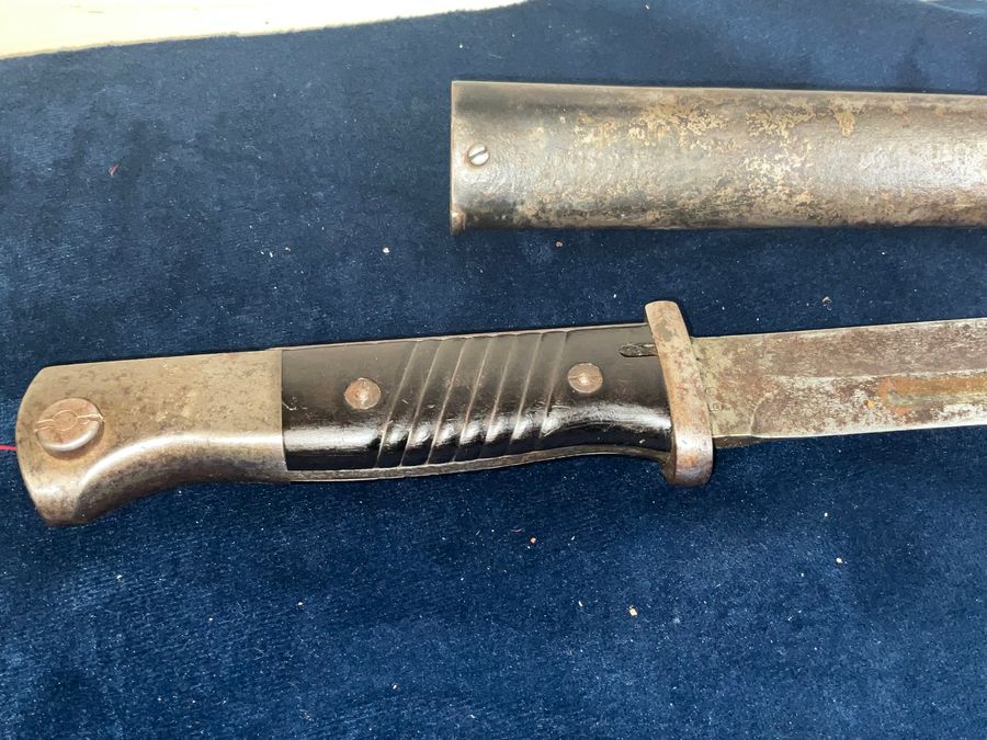 Antique K98 BAYONET & SCABBARD 2WW