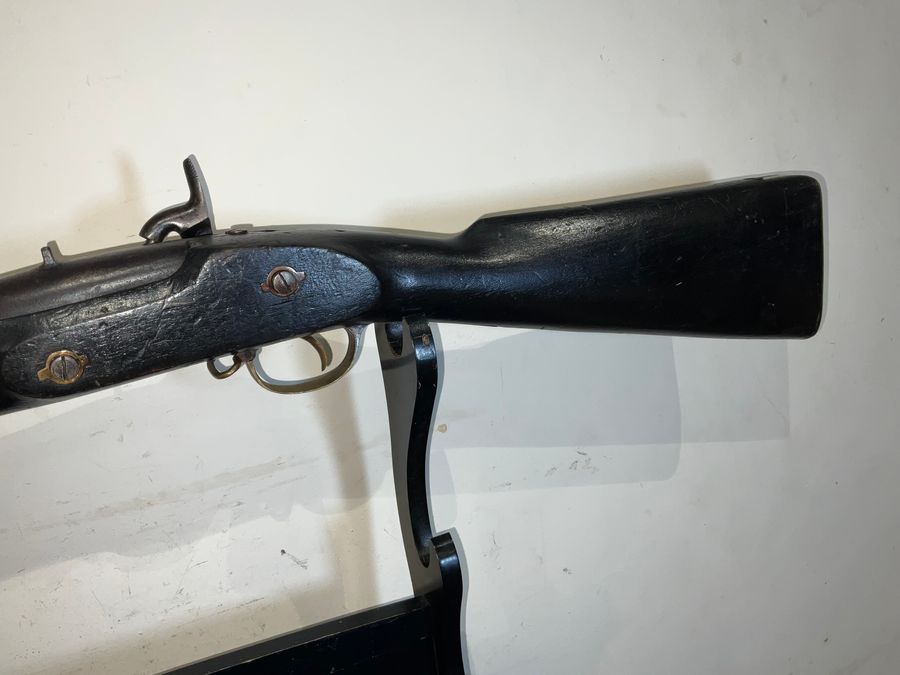 Antique ENFIELD 2 BAND MUSKET 1853 PATTERN INDIAN REBELLION ERA