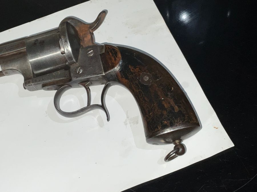 Antique Lefaucheux modèle 1854 Pinfire revolver