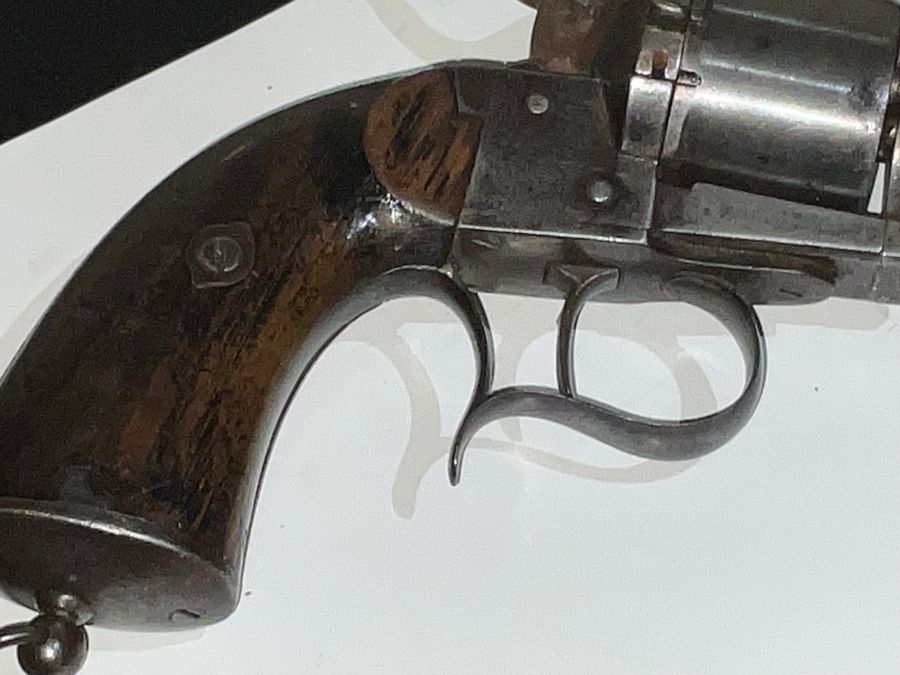 Antique Lefaucheux modèle 1854 Pinfire revolver