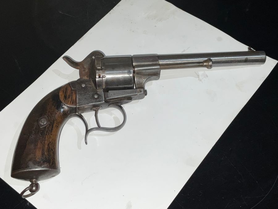 Antique Lefaucheux modèle 1854 Pinfire revolver