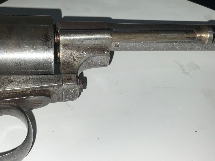 Antique Lefaucheux modèle 1854 Pinfire revolver