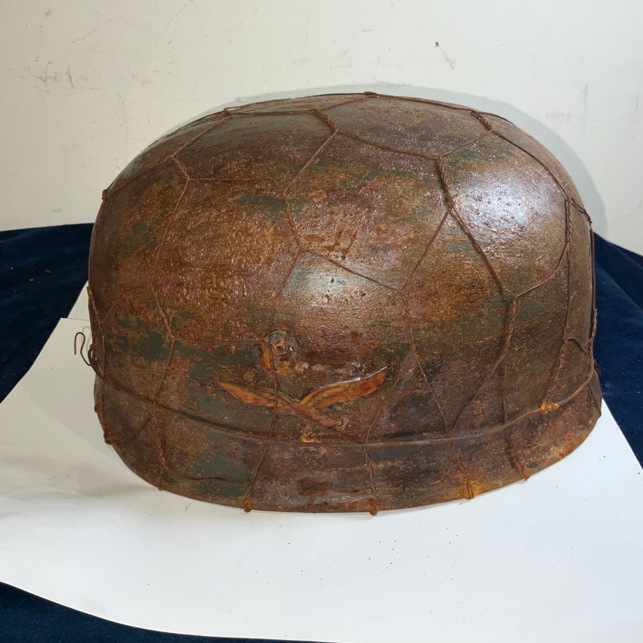 Antique GERMAN 2WW PARATROOPERS HELMET