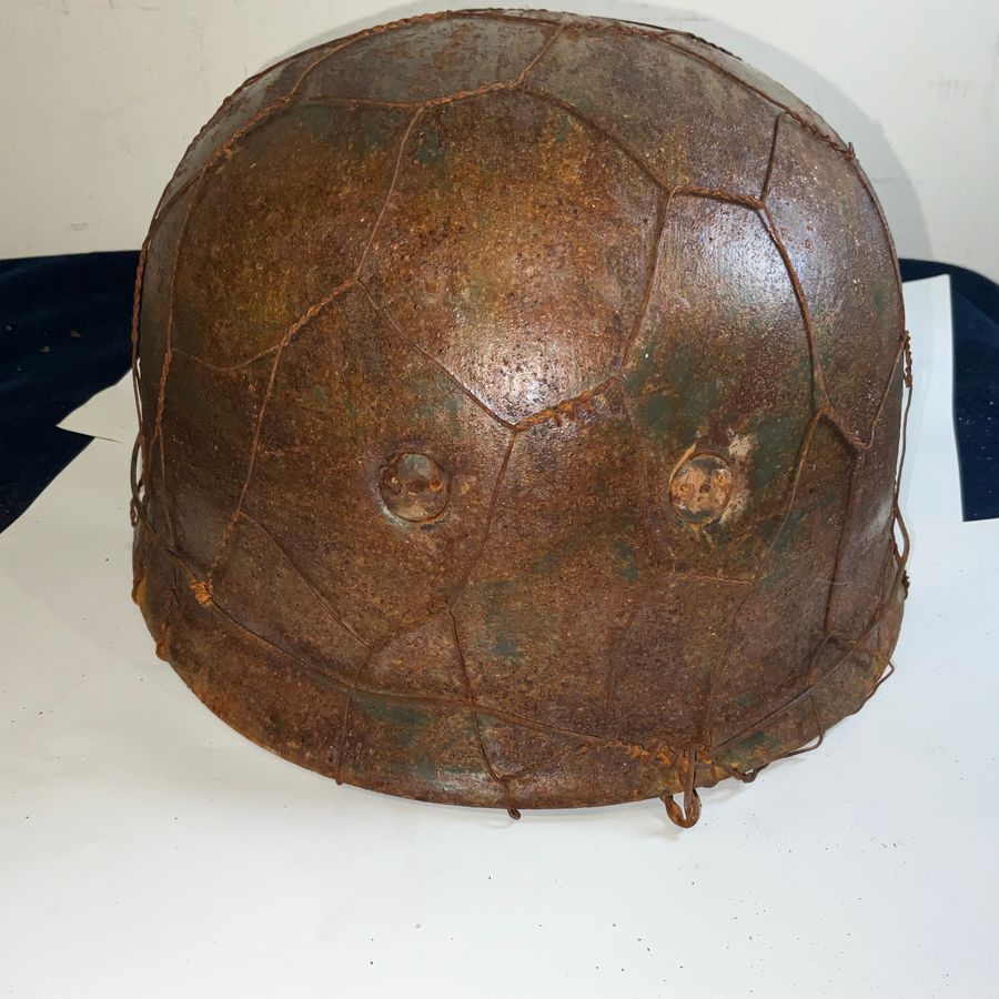 Antique GERMAN 2WW PARATROOPERS HELMET