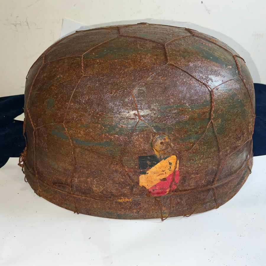 Antique GERMAN 2WW PARATROOPERS HELMET